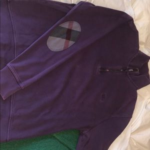 Burberry quarter zip - size Xl - good condition